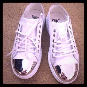 Brand new! Dr. Martens Women's Alexis white oxford