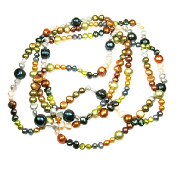 🚫SOLD!🚫 Genuine Cultured Pearls Necklace - Picture 2 of 2