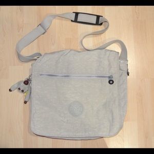 Kipling beige messenger bag