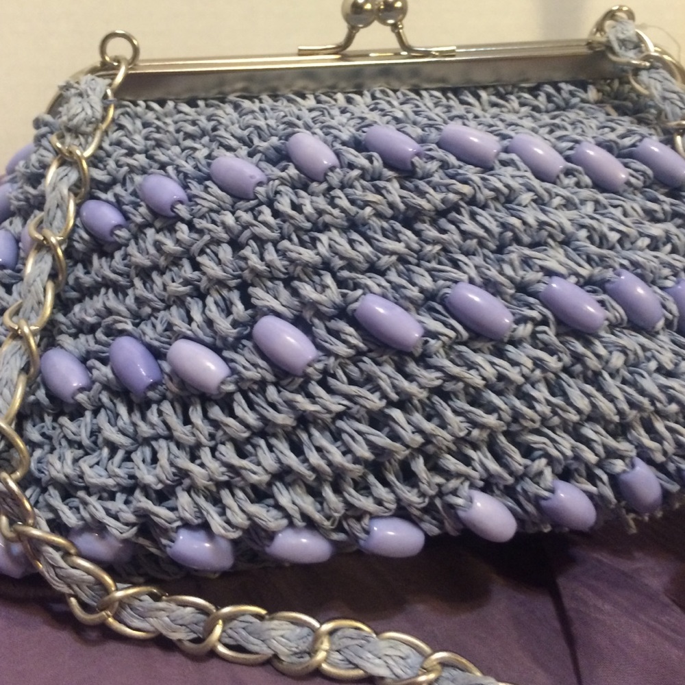 Cappelli Straworld Ladies Handbag Purple