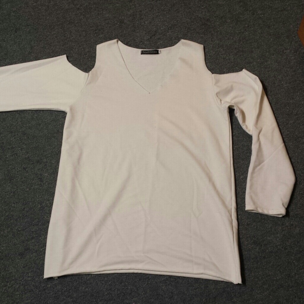Long sleeve dress or long shirt (cute either way)