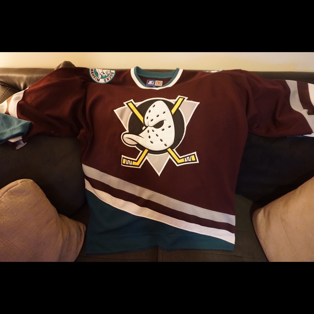 Vintage starter Anaheim mighty ducks jersey