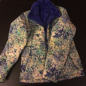 North Face Reversible insulated winter jacket