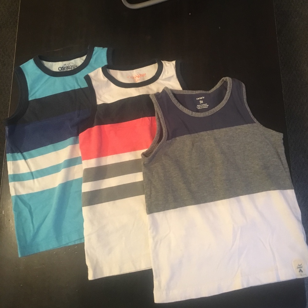3 Boys Summer Tank Tops