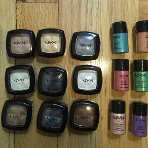 NYX EYESHADOW LOT