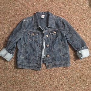 cropped denim jacket