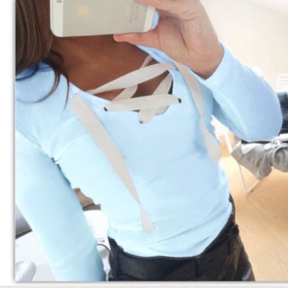 ❣️sale was 30$ Lace it up top - Picture 1 of 7