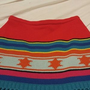Pull on knit skirt