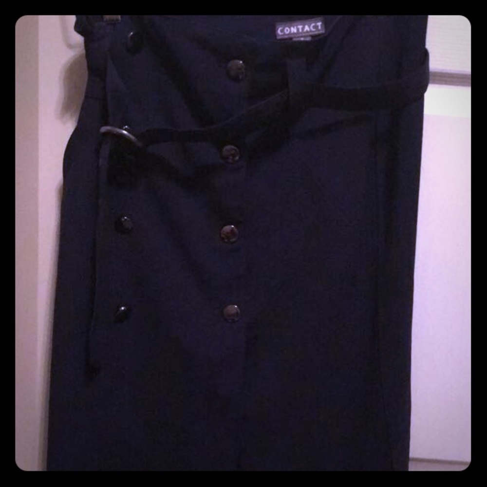 Contact long skirt