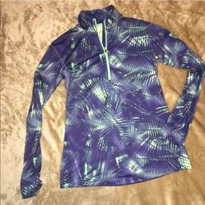 Nike Pro Dri-fit zippered pull over