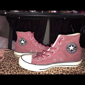 Maroon Converse