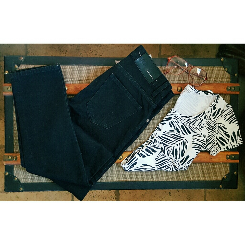 BLk DNM JEANS & Crop top Outfit bundle