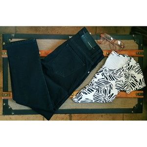 BLk DNM JEANS & Crop top Outfit bundle