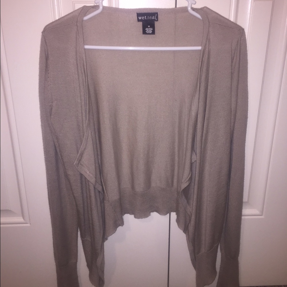 Tan Cardigan
