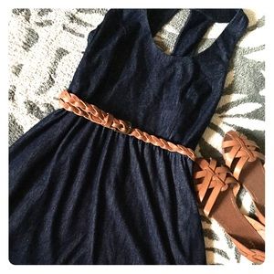 Forever 21 denim wash dress