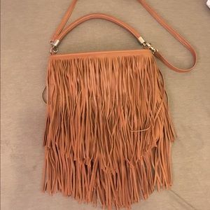 Leather strips purse 👛