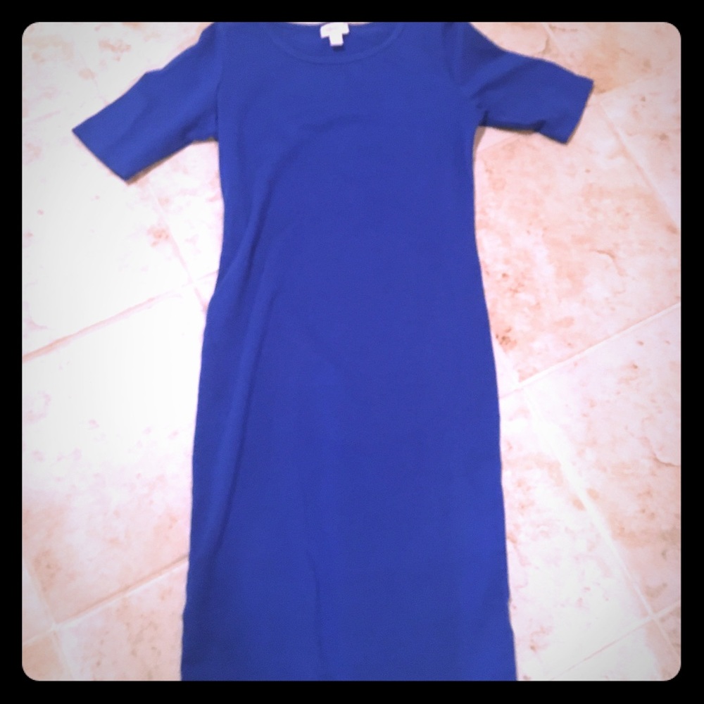 Lularoe Julia XS in Royal Blue