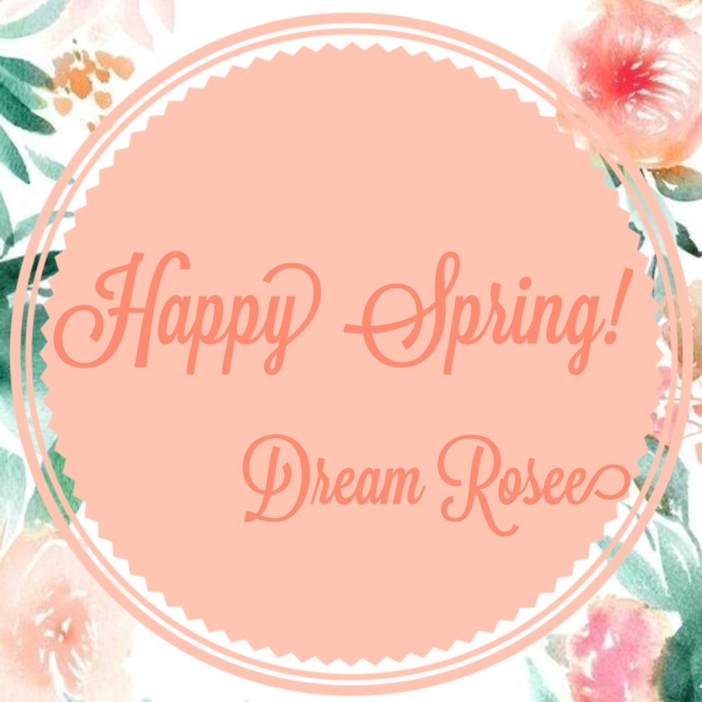Happy  Spring!🌷🌹🍓
