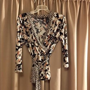 Access Faux Wrap Top