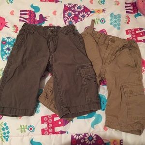 2 pair of cargo shorts