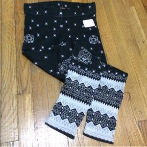 Free People Fair Isle Leggings