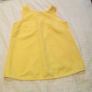 J.Crew yellow blouse