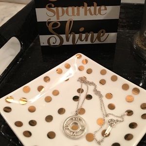 Authentic Tiffany & Co Atlas pendant necklace