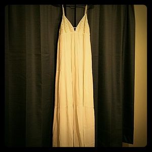 Size Lg off white maxi  let them eat cake .