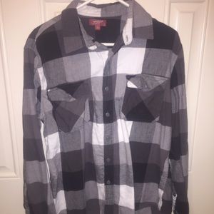 Black and White Flannel