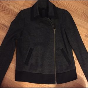 Charcoal gray, wool coat