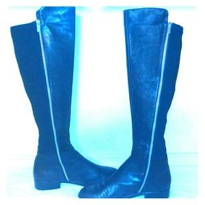 Michael Kors Leather Knee High Boots
