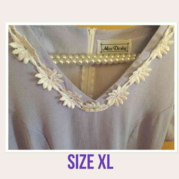 SOLD ★❦꒒ik୧⌵♡⌵N୧w❦★ AUCTION PRICE👩🏻‍⚖️ Vintage Women's Daisy Dress - Picture 3 of 4