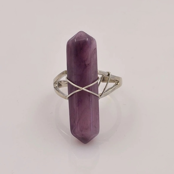 NEW! Vintage Glass Rings - Picture 2 of 4