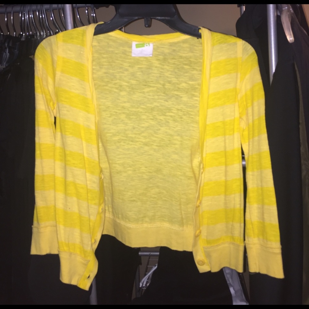 Yellow sweater