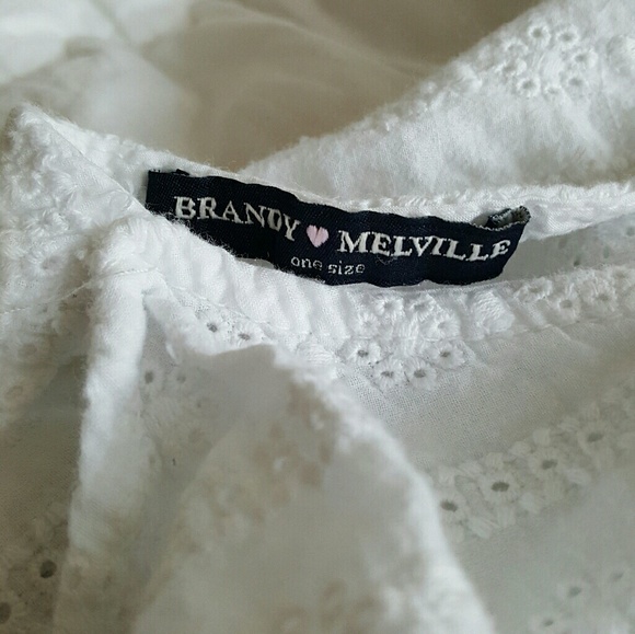 Brandy Melville backless floral embroidered top - Picture 4 of 4