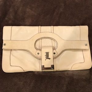 L.A.M.B oversized clutch