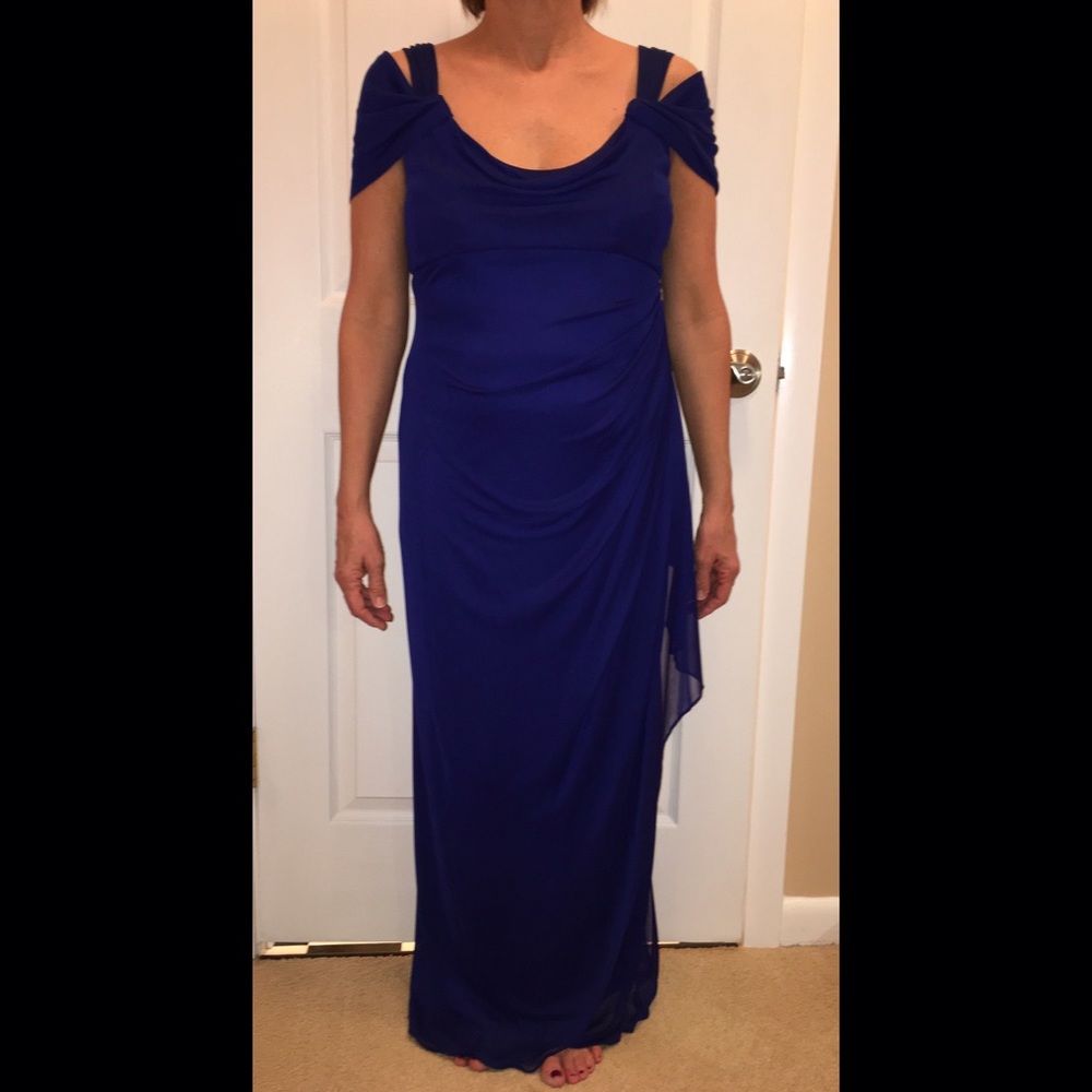 Royal Blue Evening Gown