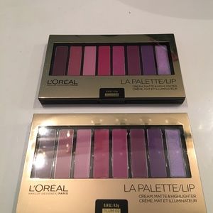 L'Oréal cream lip palette plum