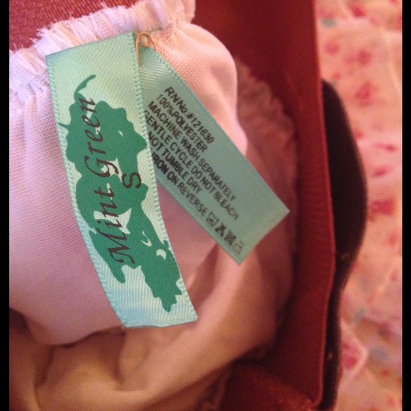 Floral layered lace up skirt - Picture 3 of 4