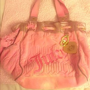 Juicy Couture daydreamer velour bag