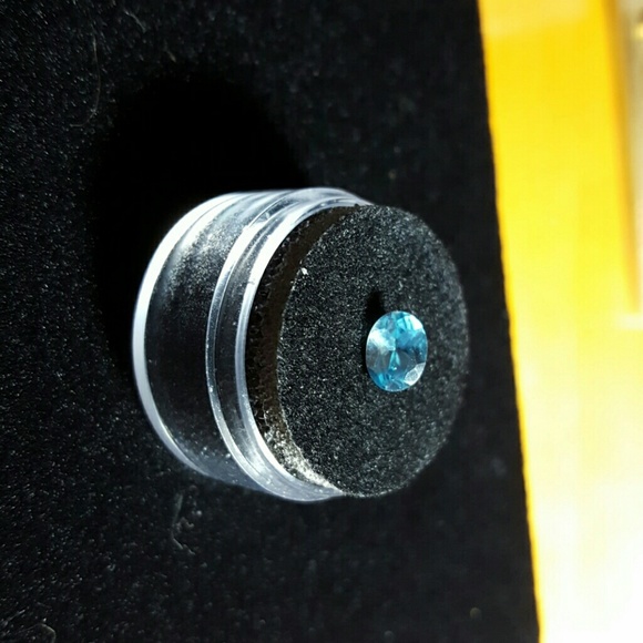 Natural Oval Cut Blue Topaz Stunning!