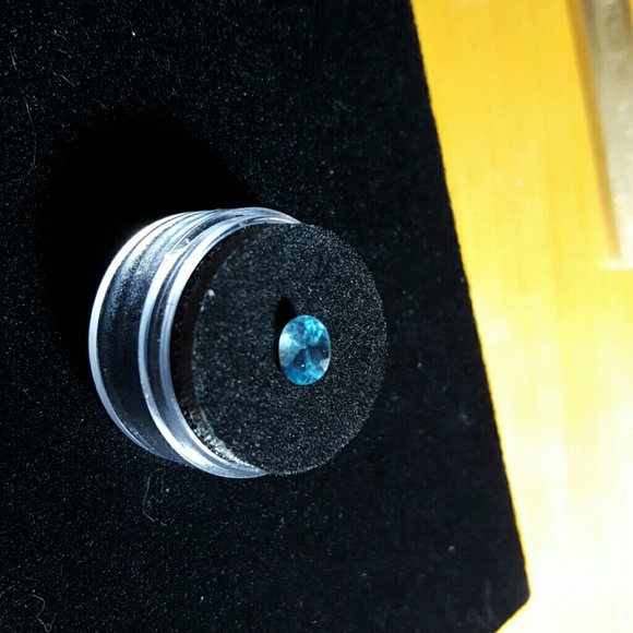 Natural Oval Cut Blue Topaz Stunning!
