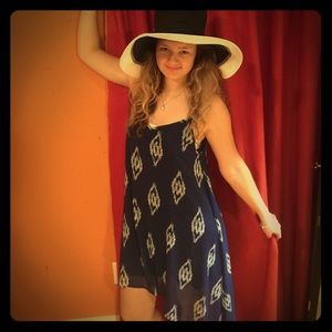 Sexy little blue dress