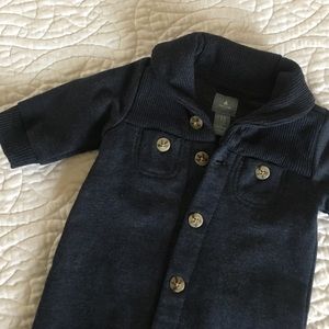 ADORABLE NAVY BLUE ONE PIECE