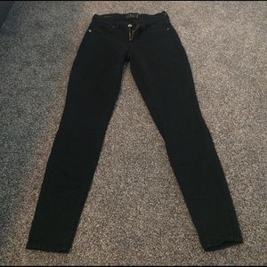 Lucky Brand Black Sofia Skinny Jeans Size 27"x29"