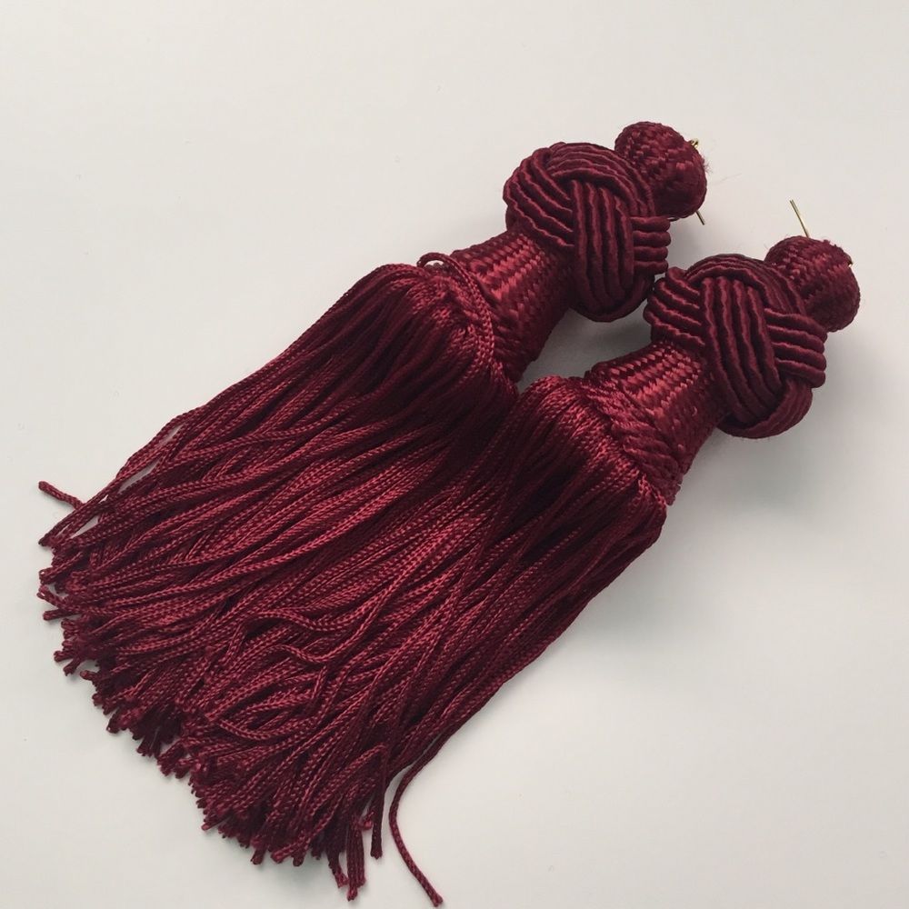 NEW Vanessa Mooney Broadway Tassel Earrings