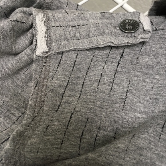 Calvin Klein zip up distressed hoodie - Picture 6 of 6