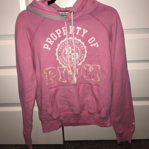 VS PINK pink hoodie sweatshirt - Picture 2 of 4