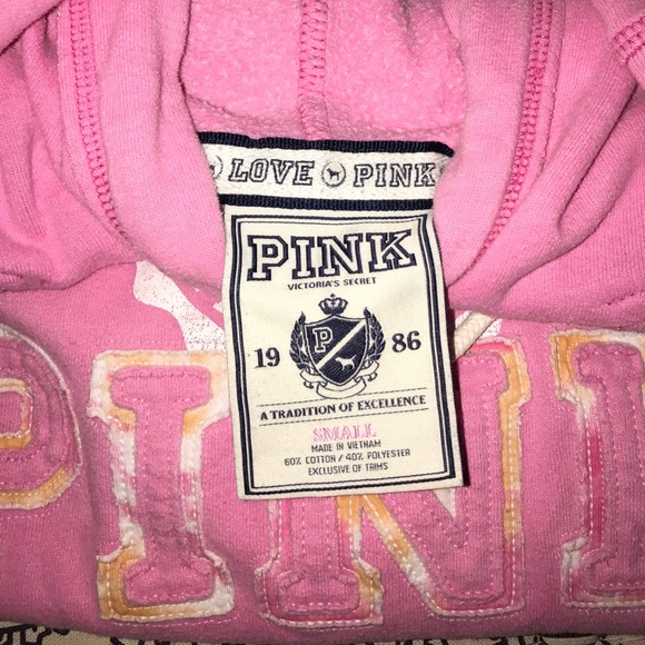 VS PINK pink hoodie sweatshirt - Picture 4 of 4