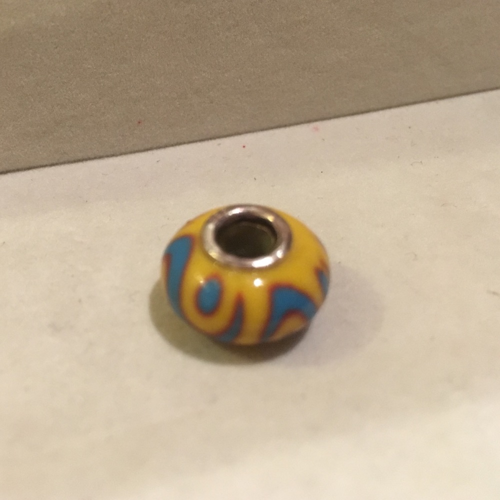 Charm bead (not pandora) sterling